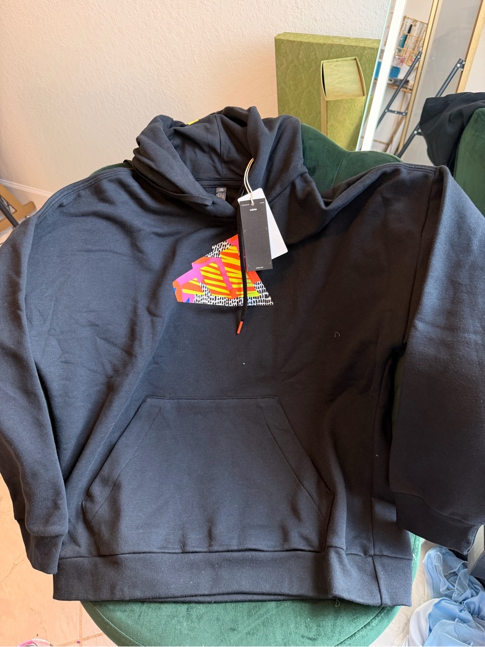 Adidas hoodie size L